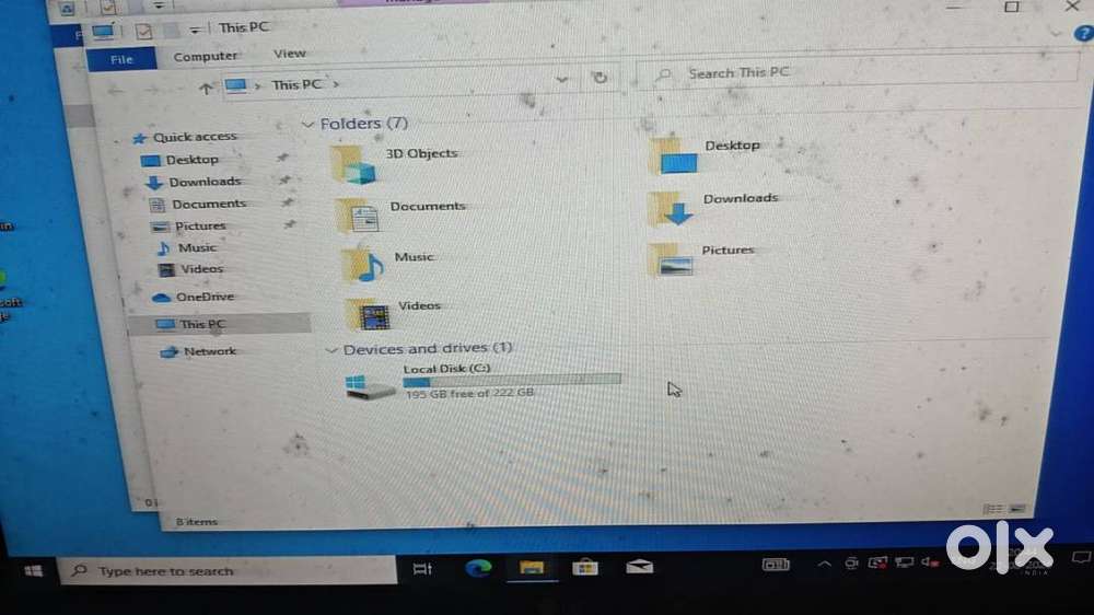 assembled desktop computer