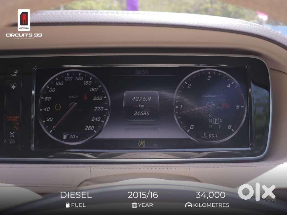 Mercedes-benz S-class S 350d, 2015, Diesel