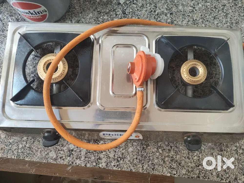 Never used gas stove and regulator