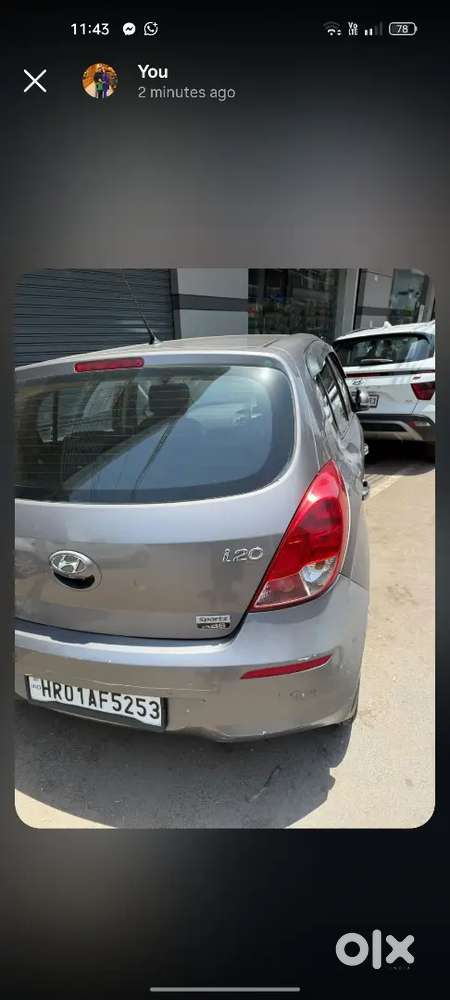 Hyundai I20 2012 Petrol Good Condition 72000km Silent Engine