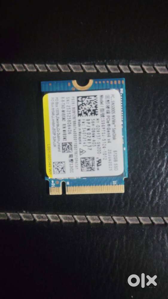SanDisk WD PC SN810 512GB NVMe M.2 SSD