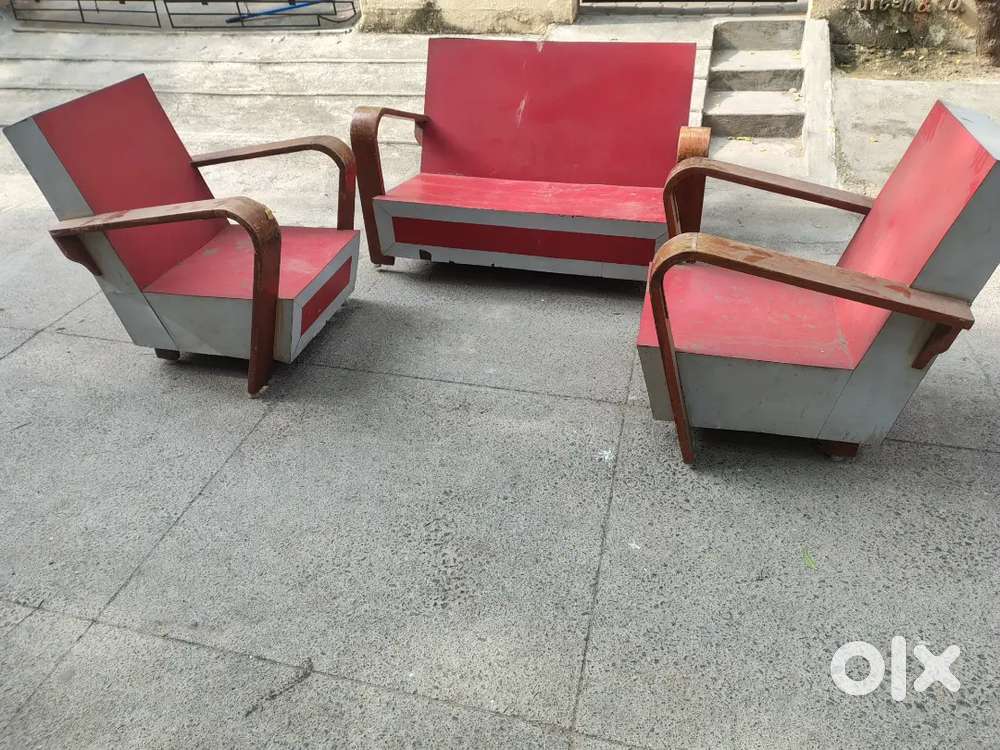 Antique TEAKWOOD sofa set