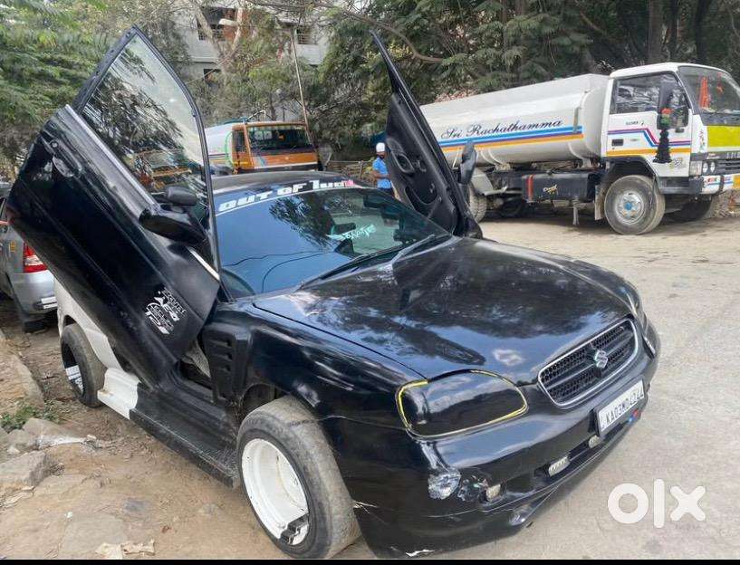 Fully Modified Baleno Amp Woofer Header Scissor Doors