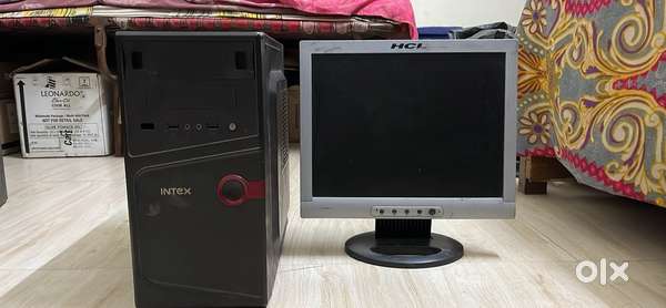 Intex Dual core cpu with Hcl branded led in fully working condition
