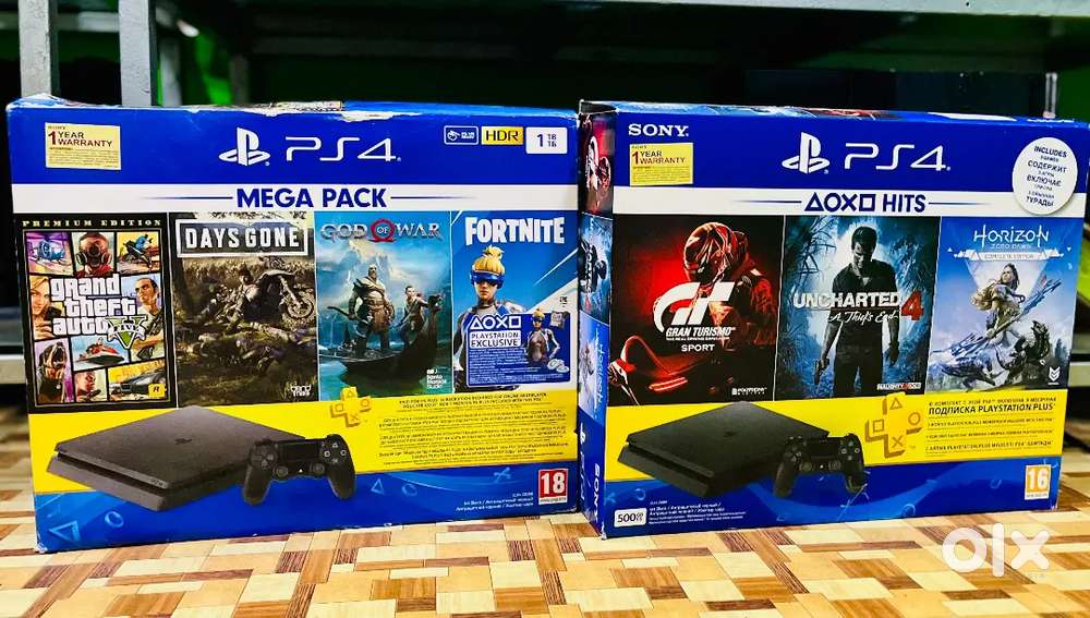 Offer sale on PlayStation 4 with games