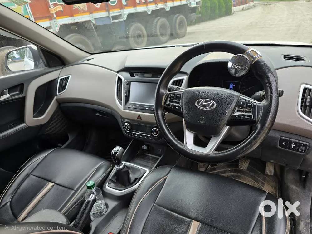 Hyndai Creta 2019 Top Model Sunroof Tax Updte Upto 2029