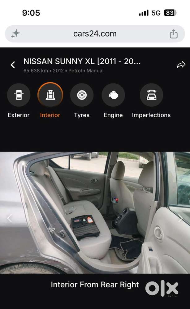 Nissan Sunny Petrol Manual 2012