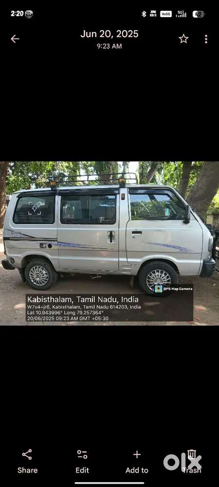 Maruti Suzuki Omni 2009 Lpg 105000 Km Driven