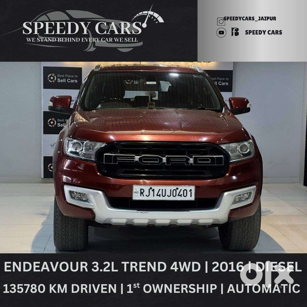 Ford Endeavour 3.2 Titanium 4x4 At, 2016, Diesel