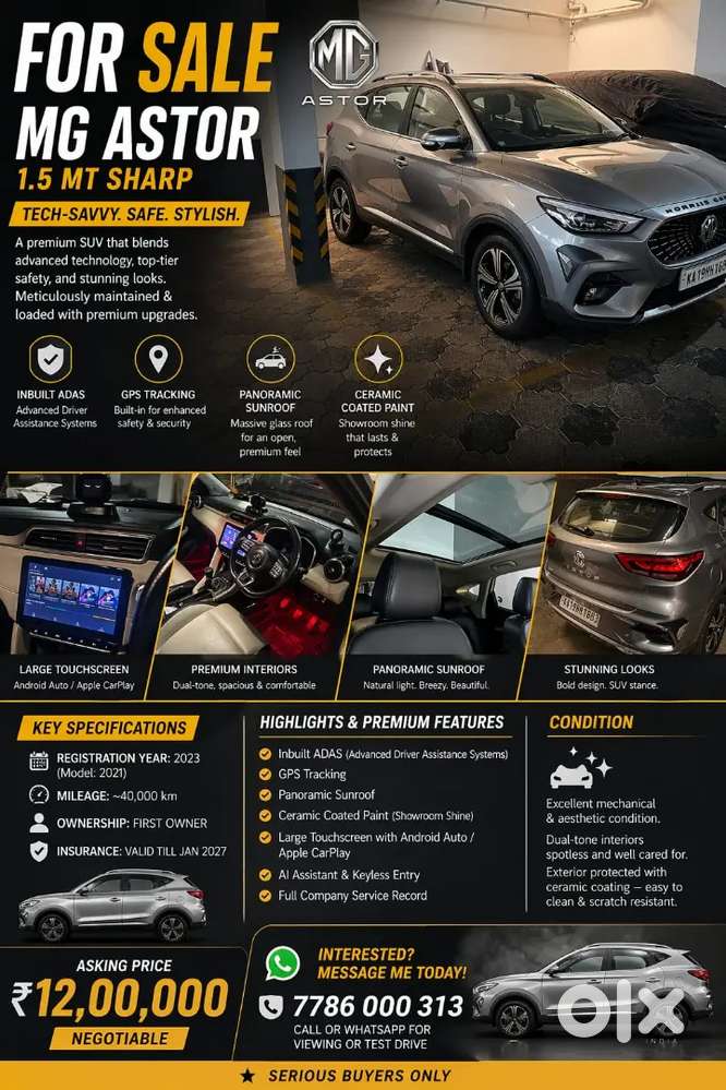 Mg Astor Sharp 2021 Manual