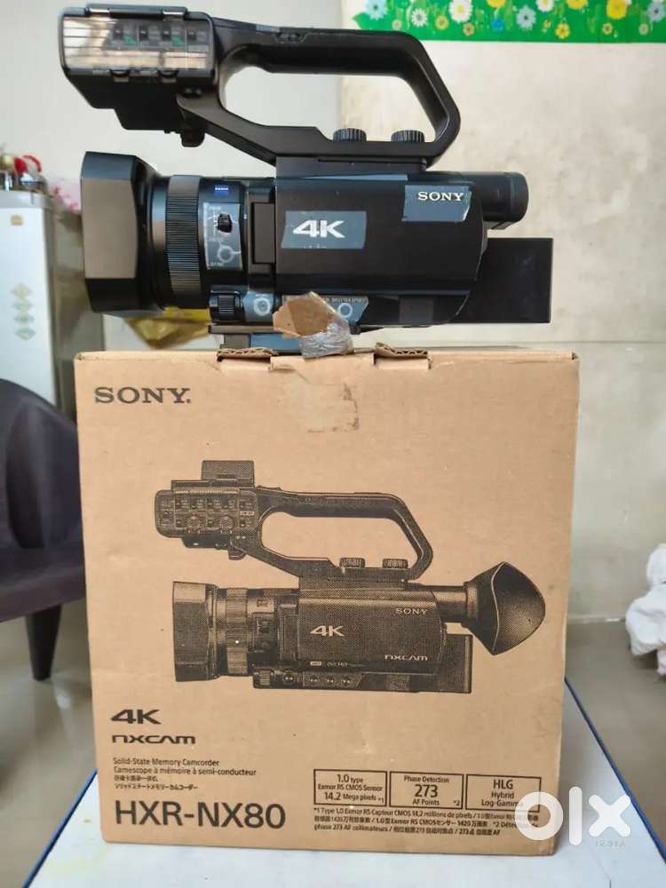 Camera Sony Nx80 Release Date Used Sony HXR-NX80 4K HD NXCAM Camcorder