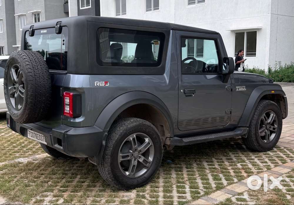 2023 Mahindra Thar Lx Rwd Diesel Mt1st Owner Telangana Registration
