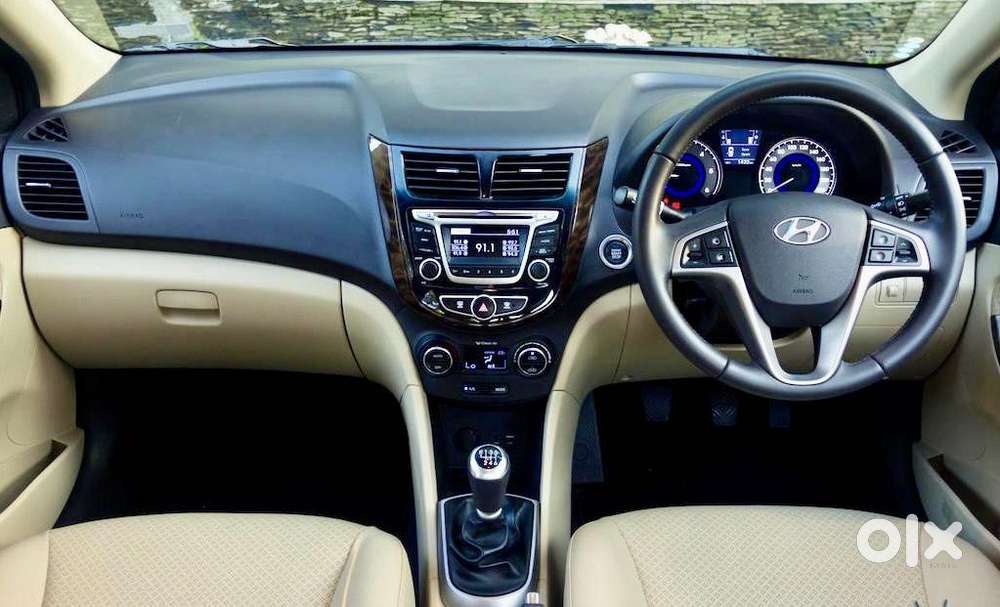 Hyundai Fluidic Verna 1.6 Vtvt Sx, 2016, Petrol