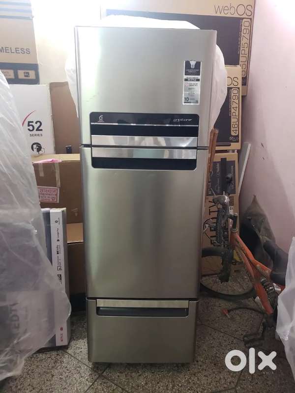 New Fridge Triple  Door 240L Whirlpool Warranty 1 year