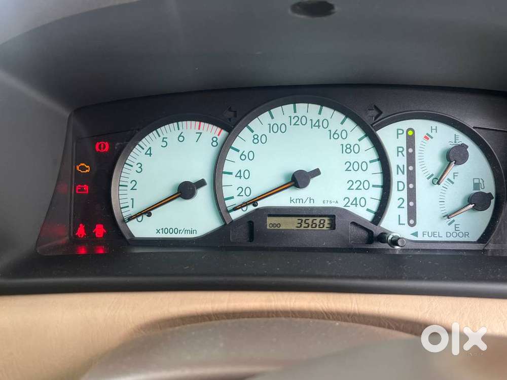 It Is A Toyota Corrola 2007 Model