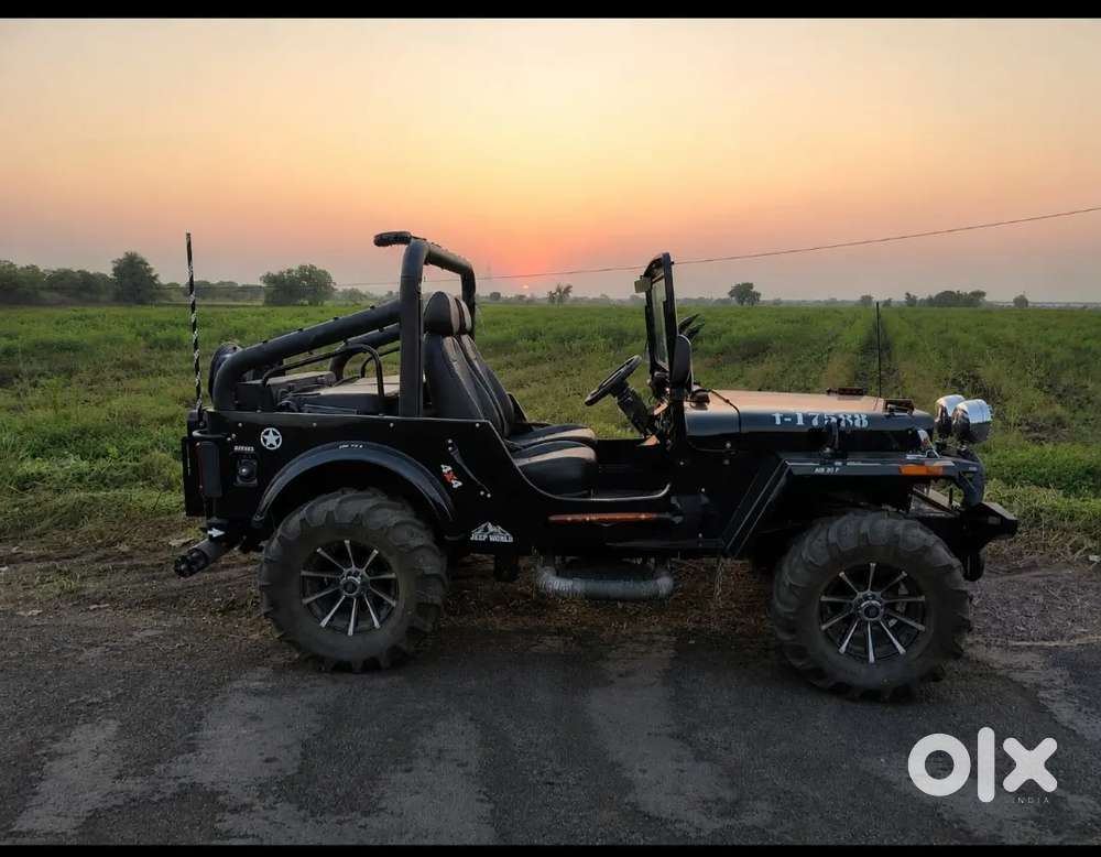 Modified Jeep Just 1623 Km Driven, Consider It As New.