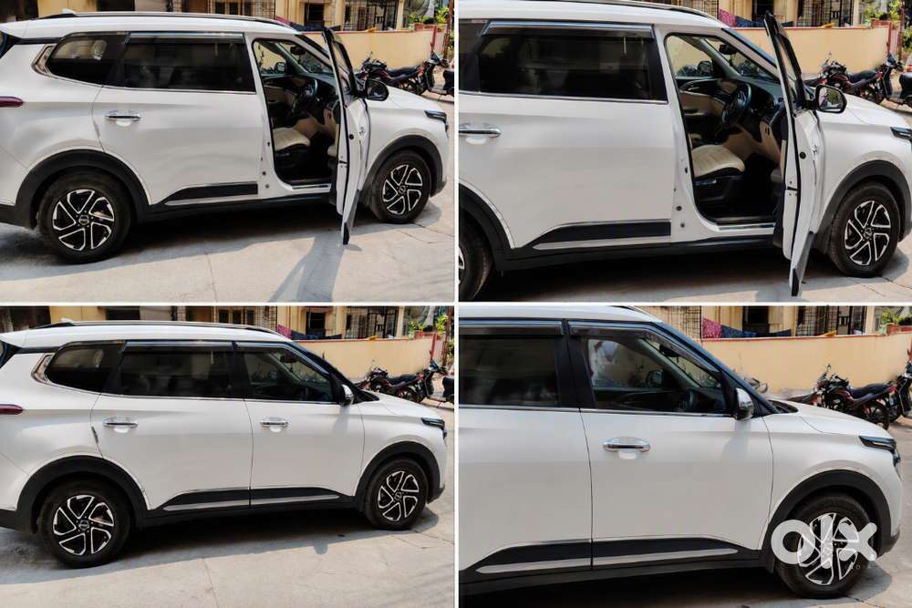Kia Carens Automatic + Luxury + 7 Seater Sunroof  2022  White Pearl