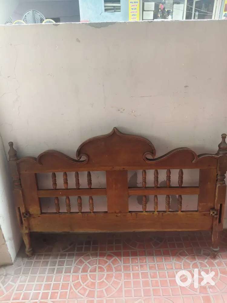 Double cot bed and iron bed