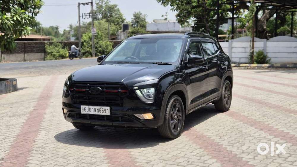 Hyundai Creta 1.5 S Plus Knight Petrol, 2023, Petrol