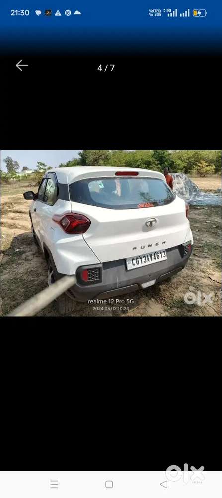 Polar White Color With Good Well Condition Car.