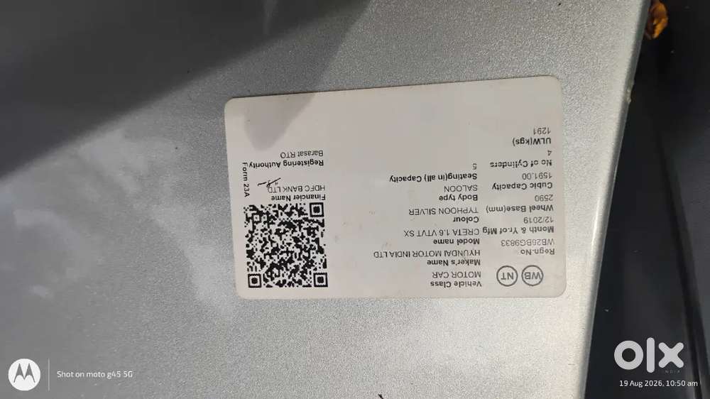Hyundai New I20 Sportz Petrol Manual 2022/ Creta Sx 2020 Model