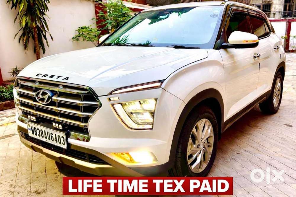 Hyundai Creta Sx (d) Life Time Tax In Showroom Condition