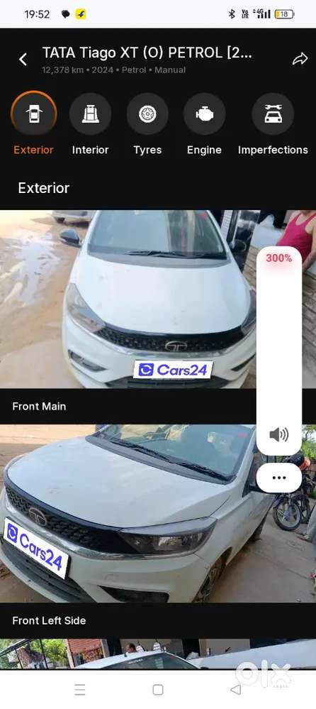 Tata Tiago 2024 Petrol Good Condition Bh Number Car