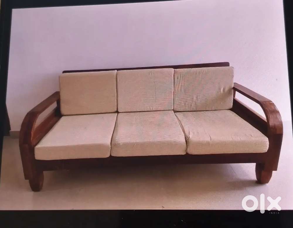 Sheesham wood sofa