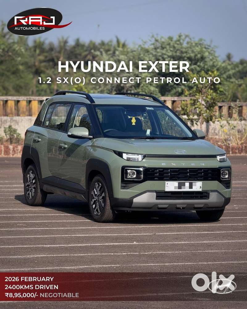 Hyundai Exter Sx (o) Connect 1.2 Amt, 2026, Petrol