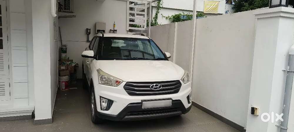 Hyundai Creta Sx 2017 Diesel Automatic  White  Kochi  ₹8.5l