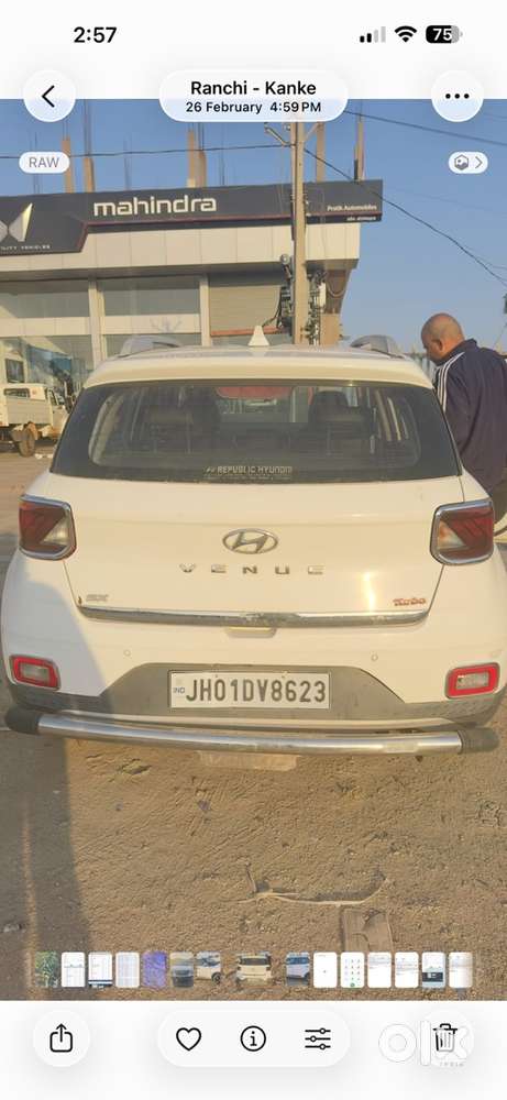 Hyundai Venue Petrol 2020, 2nd Owner