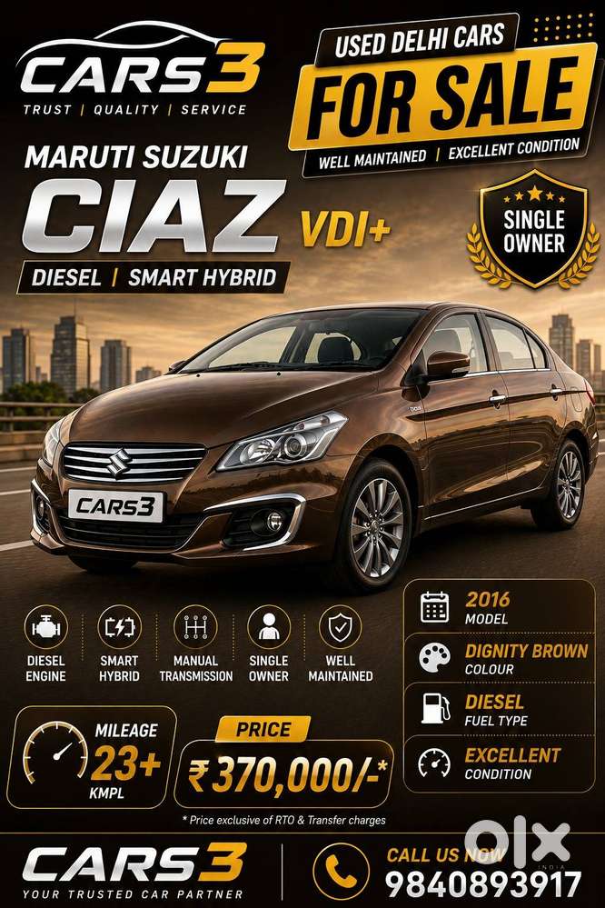 Maruthi Suzuki  Caiz Vdi+ Svhs