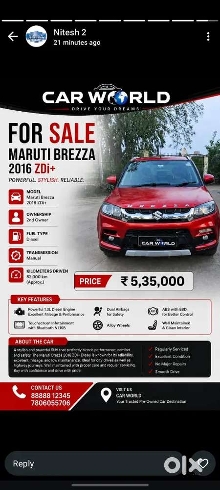 Very Good Condition Car No Any Problem