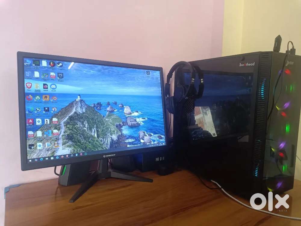 PC and Monitor