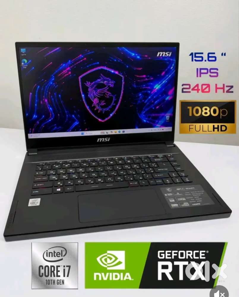 MSI GS66 STEALTH I7 11TH GEN RTX 3070 8GB 32GB RAM 512GB SSD