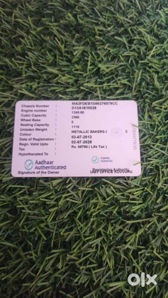 Maruti Suzuki Ritz 2013 Diesel 204000 Km Driven