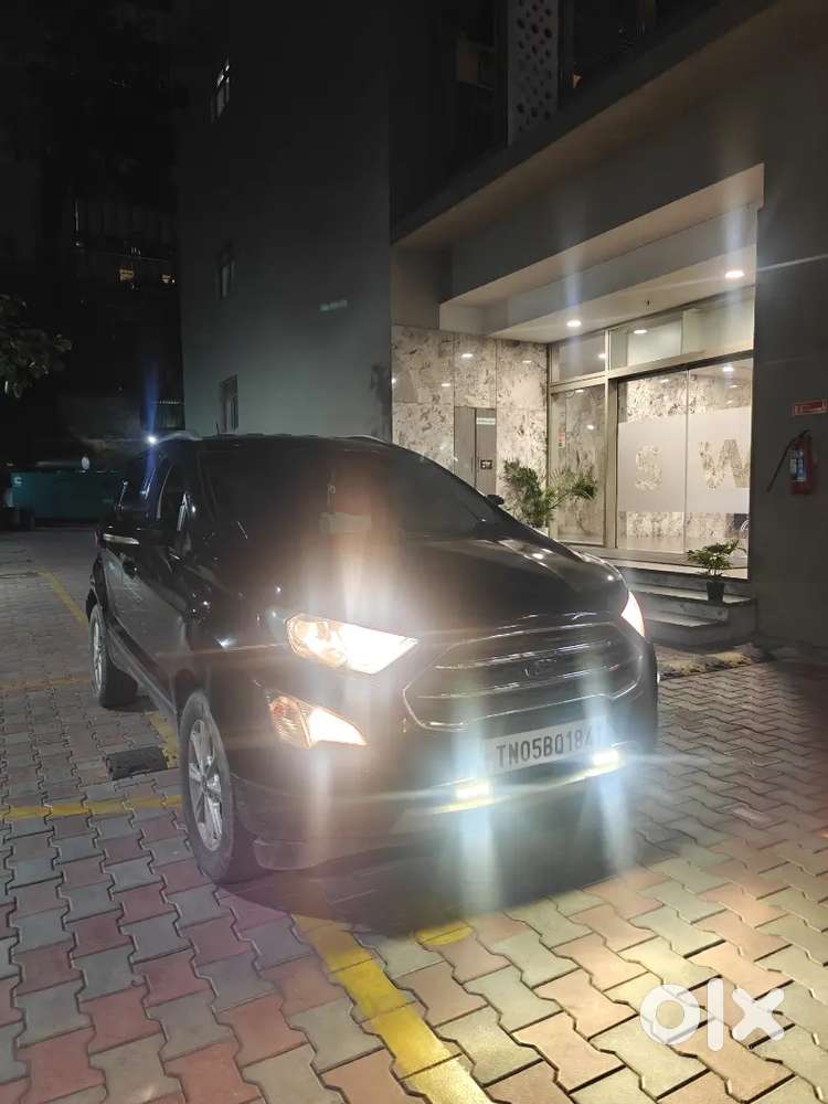 2018 Ford Ecosport Titanium 1.5 Tdci Diesel  Black  88,000 Km