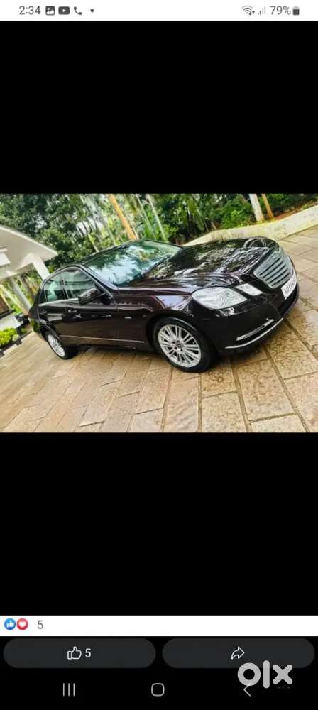 Mercedes Benz E250 Cdi Blue Efficiency 2011 Model. Diesel Automatic.