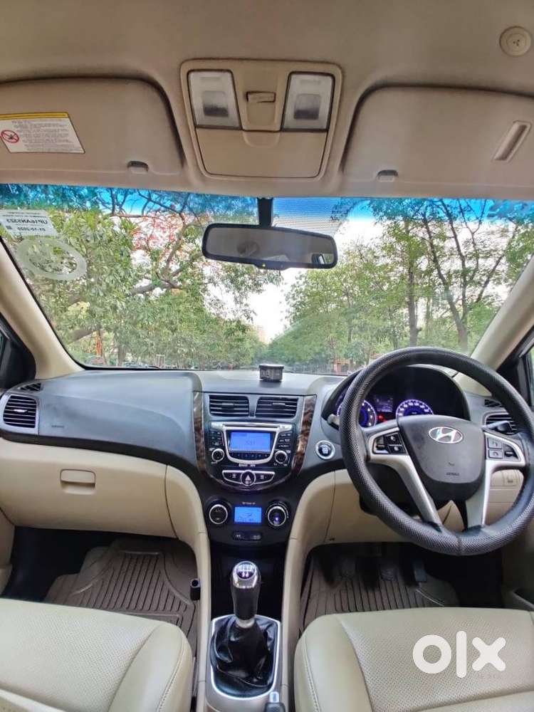 Hyundai Verna Fluidic 1.6 Vtvt Sx Opt, 2013, Petrol