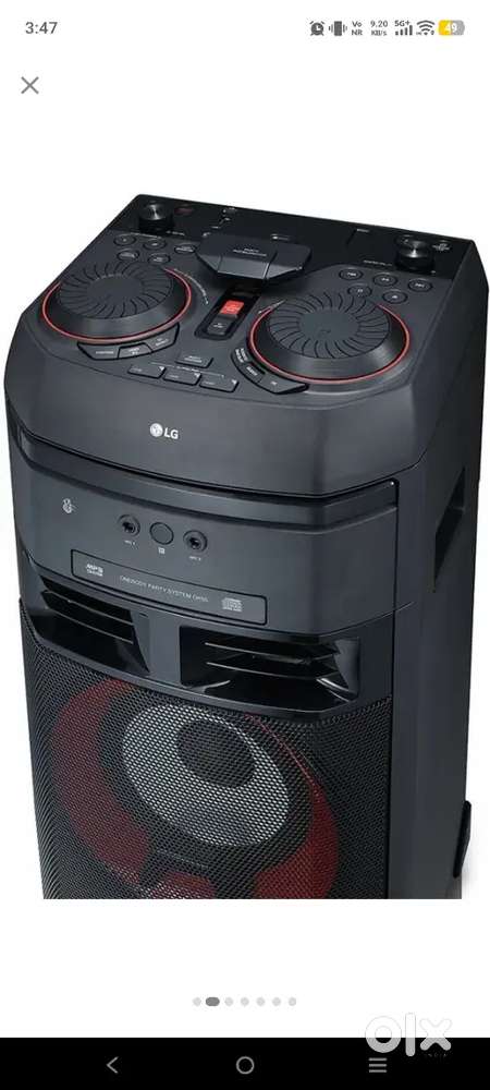 Lg boofer music system