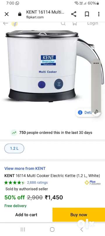 Kent discount multi cooker