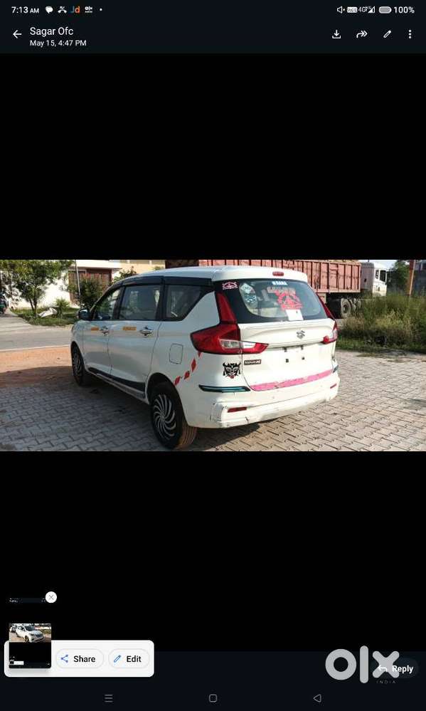 Maruti Suzuki Ertiga 1.5 Tour M, 2022, Cng & Hybrids