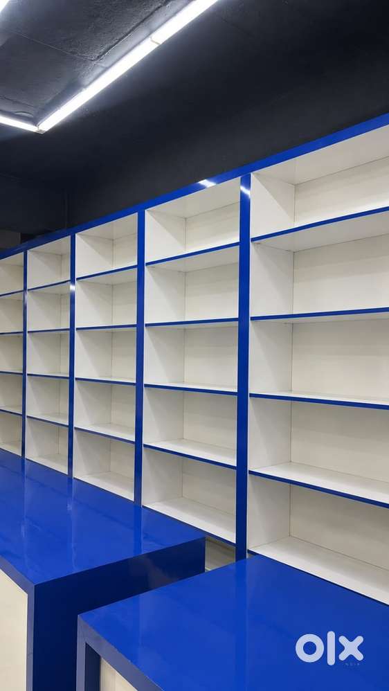 Shop rack and desk