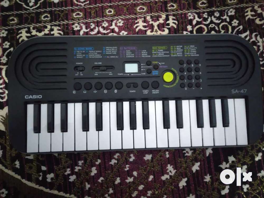 Casio sa discount 47 keyboard notes