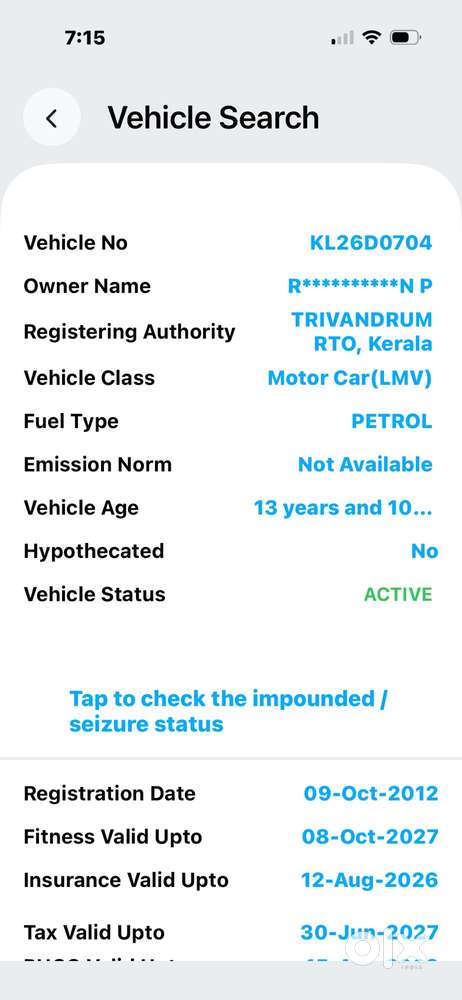 Maruti Suzuki Wagon R Vxi, 2012, Petrol
