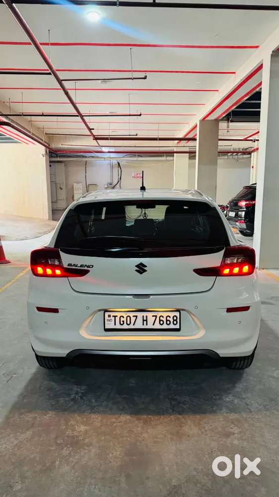 Suzuki Baleno 2024-top End-automatic-11812kms-modified Wheels-dechrome