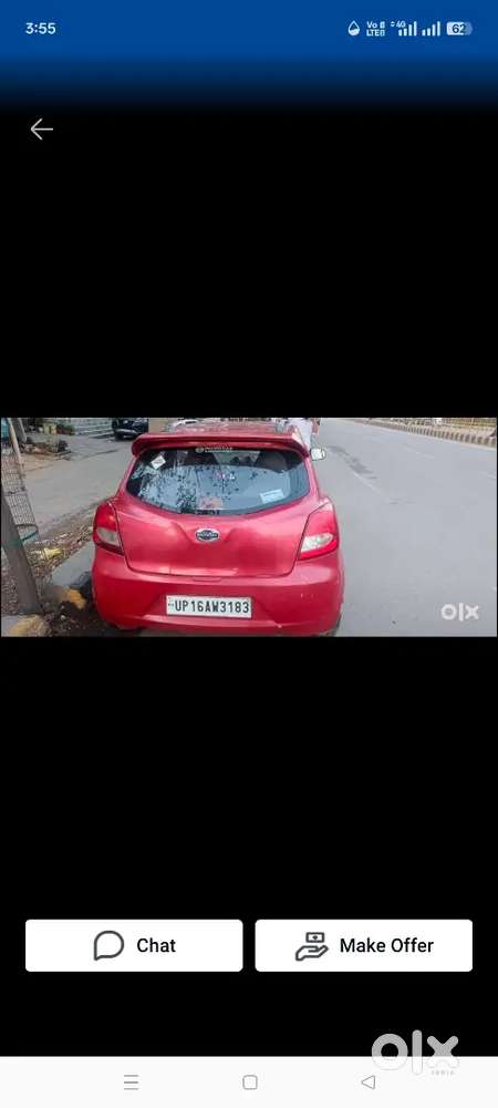 Datsun Go 2014 Petrol 95000 Km Driven Cng Lagi Hui Hai