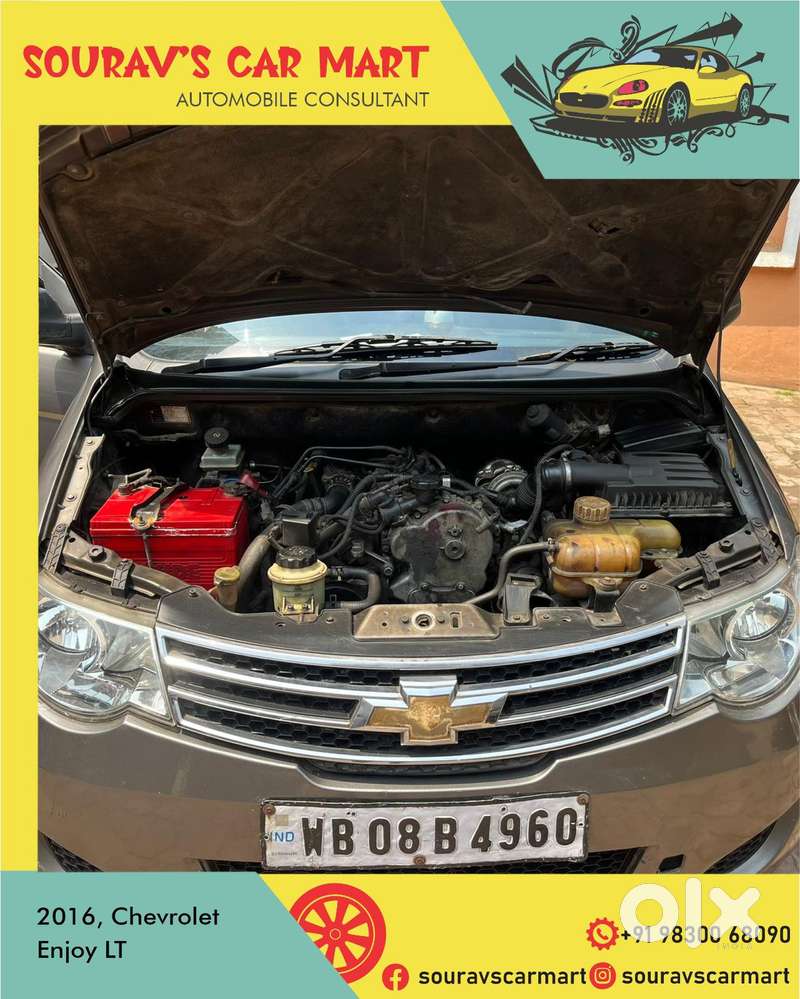 Chevrolet Enjoy 1.4 Ls 8-seater, 2016, Diesel