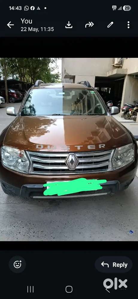 Renault Duster Diesel 2014  Gj01 Passing