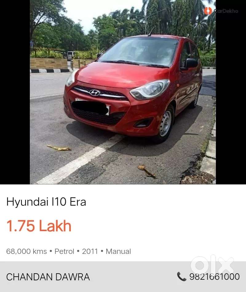 Hyundai I10 1.1l Irde Magna Special Edition, 2011, Petrol